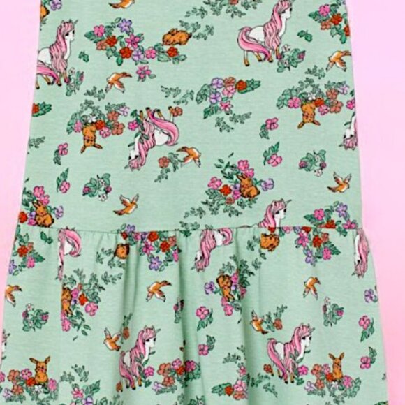 H&M Soft Green Forest Sleeveless dress 100% Cotton Airy & sting free  NWT - Picture 5 of 5